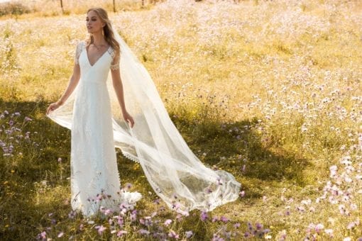 Rembo Styling Jazz Wedding Dress - Image 3