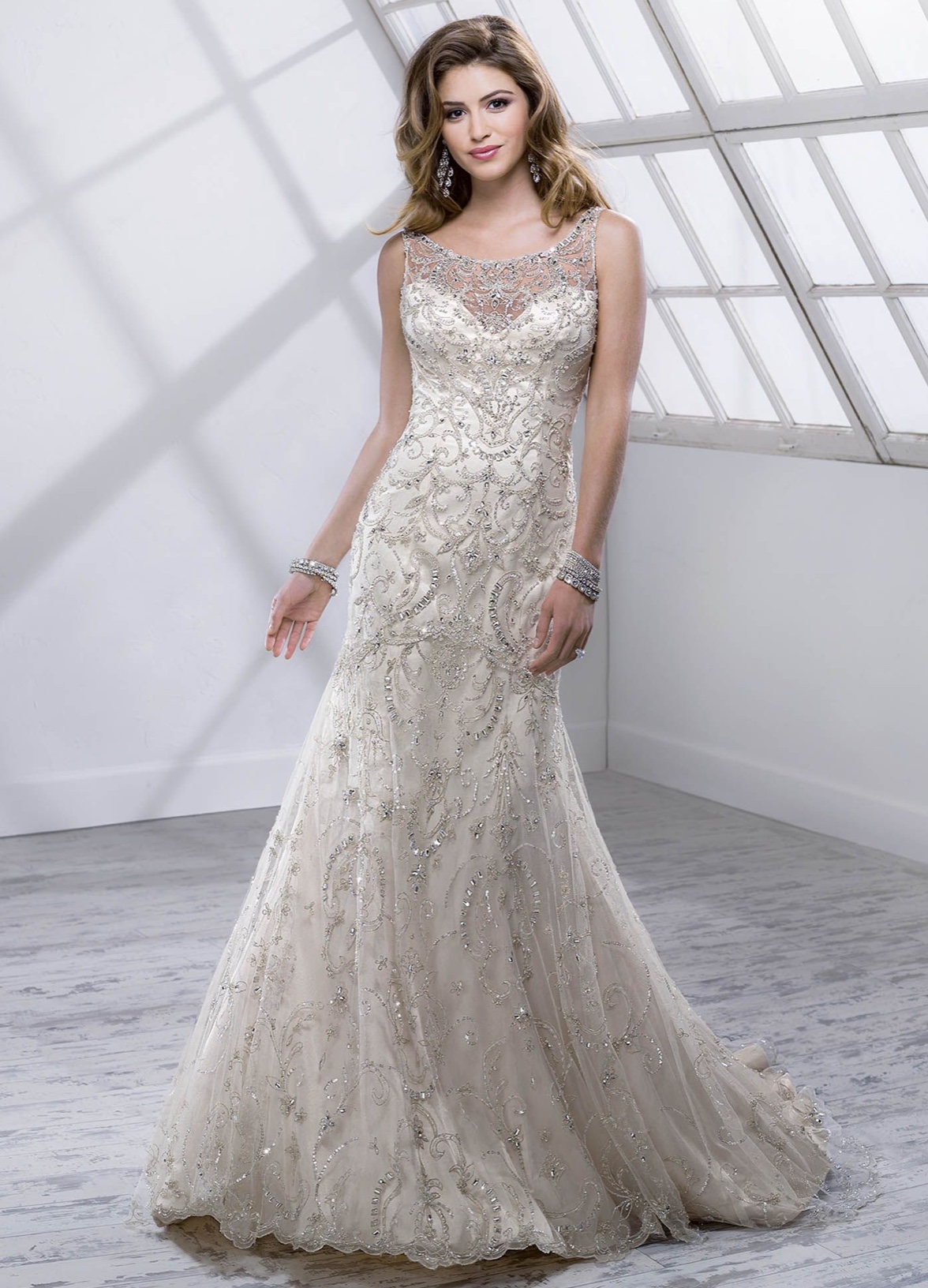 Soterro and Midgley Sonata Wedding Dress Discount Designer