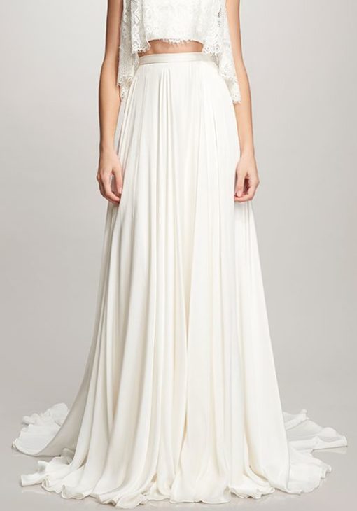 Theia Bridal Marlena Skirt with Ruby Top and Pearl Belt - Image 3