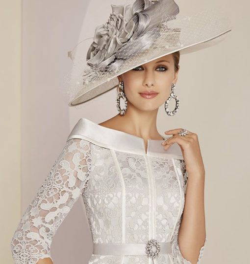 Ronald Joyce Peplum Dress