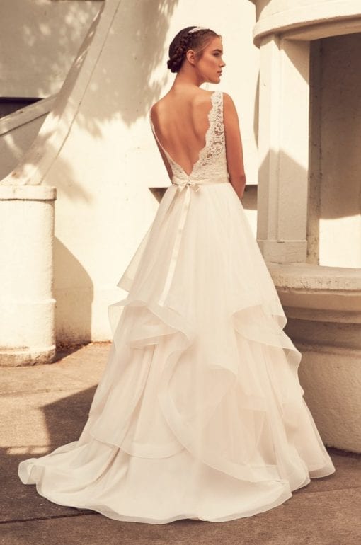 Paloma Blanca 4798 Wedding Dress - Image 3