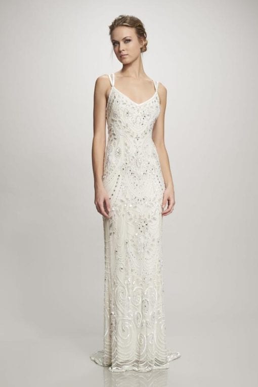 Theia Couture Elsa Wedding Dress - Image 4
